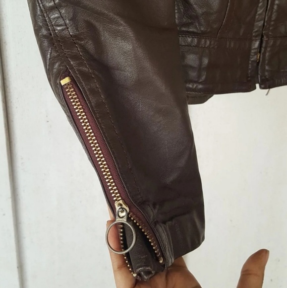 Vintage 70s Harley Davidson Leather Jacket 34 S - Picture 7 of 8